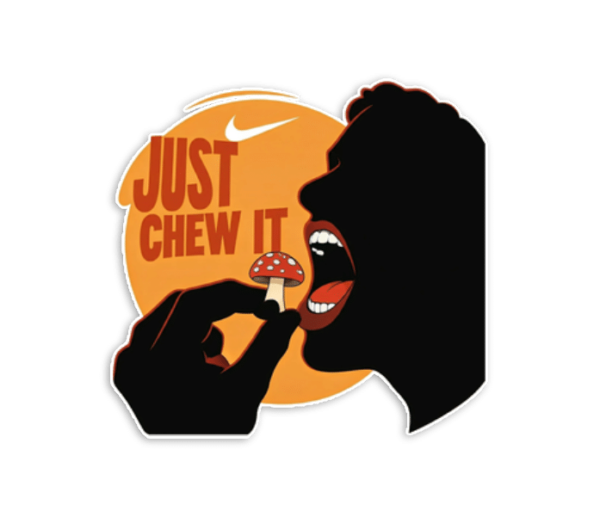 Just Chew It Food Sticker (MMD Originals)