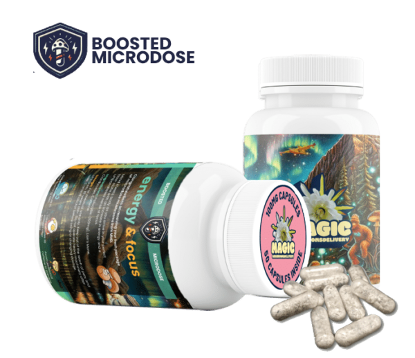 Energy & Focus Microdose Capsules - BOOSTED Microdose