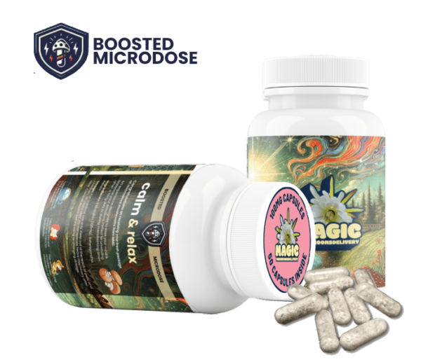 Calm & Relax Microdose Capsules - BOOSTED Microdose